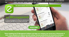 Desktop Screenshot of ezmanagement.net